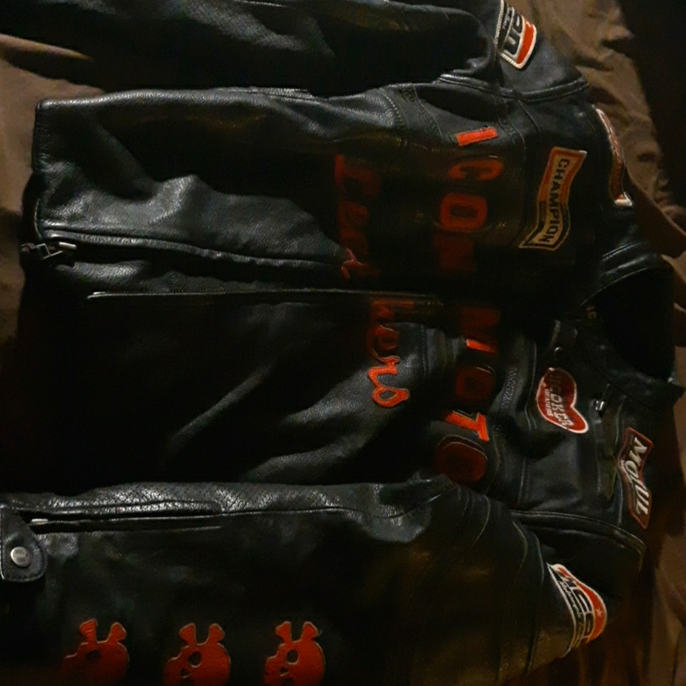 Death proof orginal Icon moto leather jacket